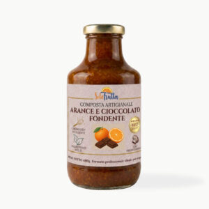 Conserva artigianale di arance e cioccolato 600g