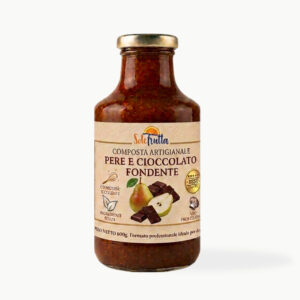Conserva artigianale di pere e cioccolato 600g
